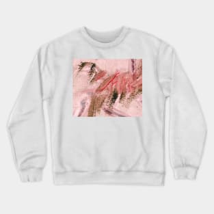 Red Green Abstract Painting Crewneck Sweatshirt